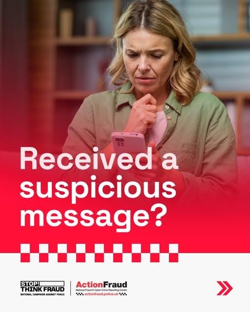 Suspicious text messages 